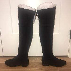 Vince Camuto Crisintha Black OTK Suede boot